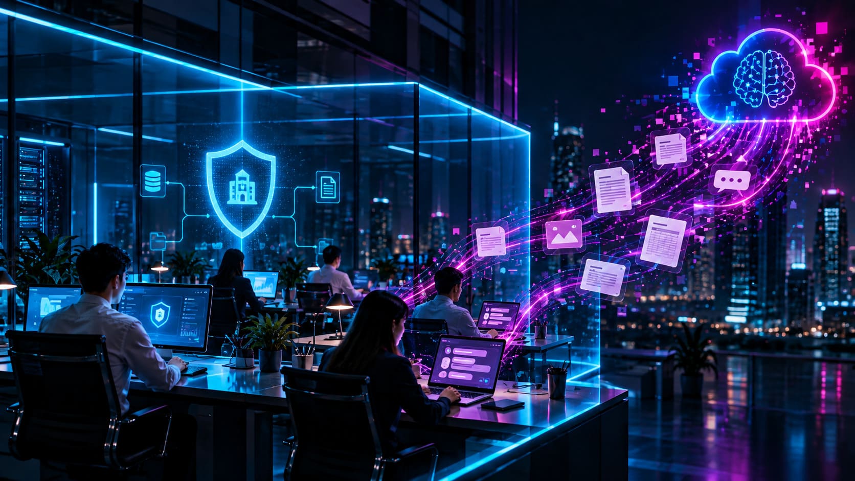 Hiện tượng Shadow AI và dữ liệu rò rỉ ra ngoài tổ chức